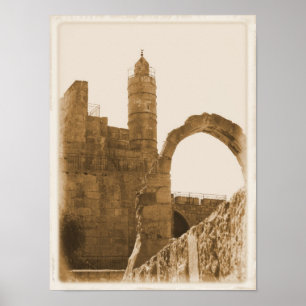 Tower of David - Jerusalem Poster