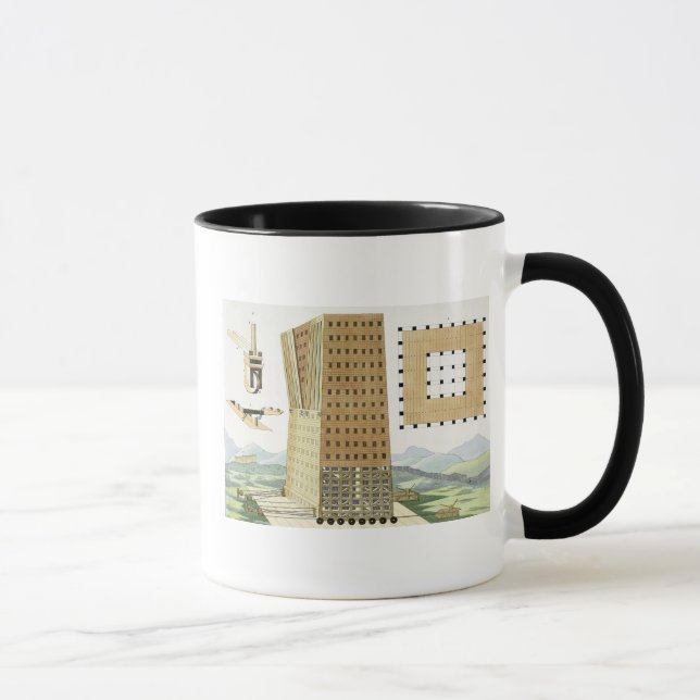 Tower of Demetrius Poliorcetes (336-283 BC) during Mug (Right)
