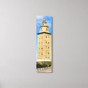 Tower Of Hercules Lighthouse Vertical Canvas Print