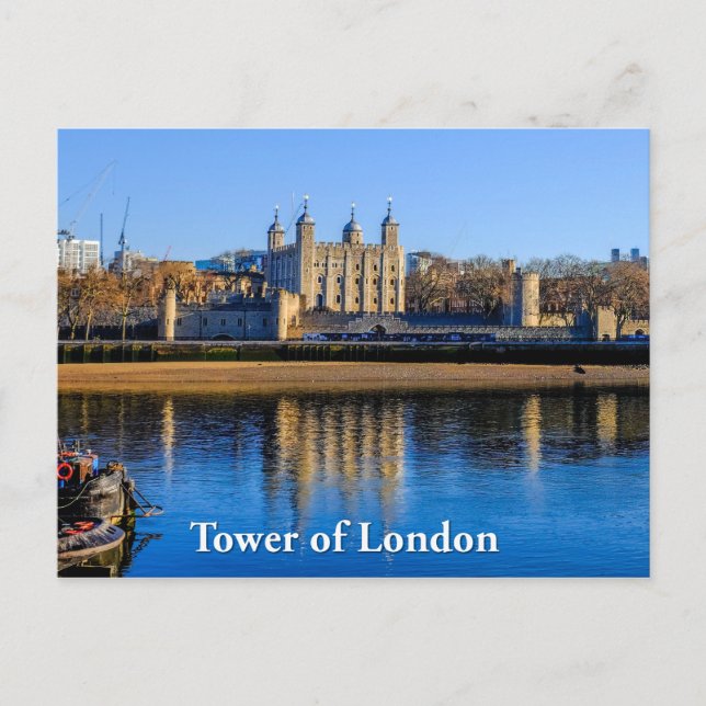 Tower of London, England UK Postcard (Front)