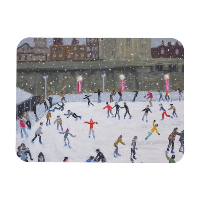 Tower of London Ice Rink 2015 Magnet (Horizontal)
