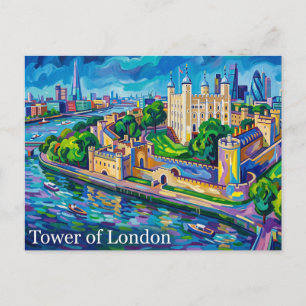 Tower of London United Kingdom Postcard