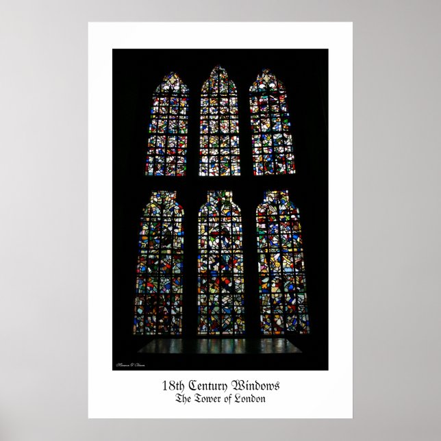 Tower of London Windows Poster (Front)