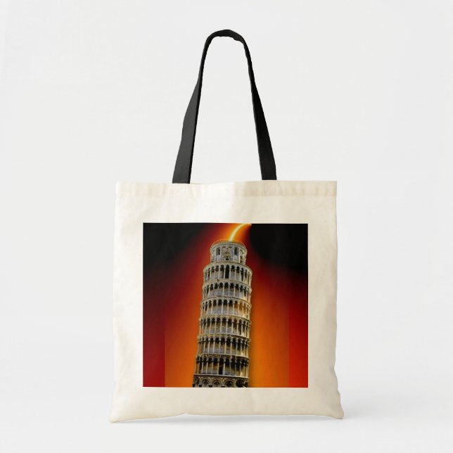 Tower of Pisa Energy Tote Bag (Front)