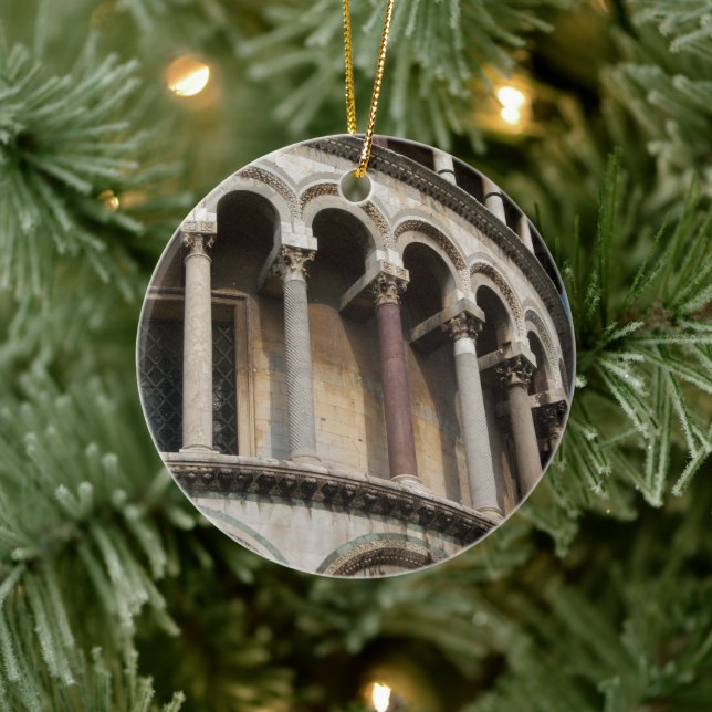 Tower of Pisa, Italy Ceramic Ornament (Tree)