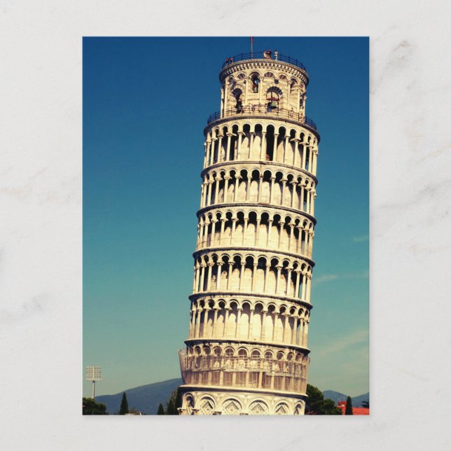 Tower of Pisa Postcard (Front)