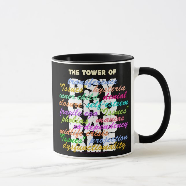 Tower of Psychobabble Mug (Right)