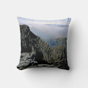 Tower Ridge Ben Nevis Scotland Throw Pillow