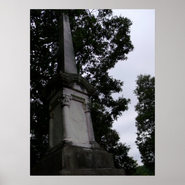 Towering Headstone Poster (Front)