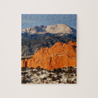 Towering Over the Monolith Jigsaw Puzzle