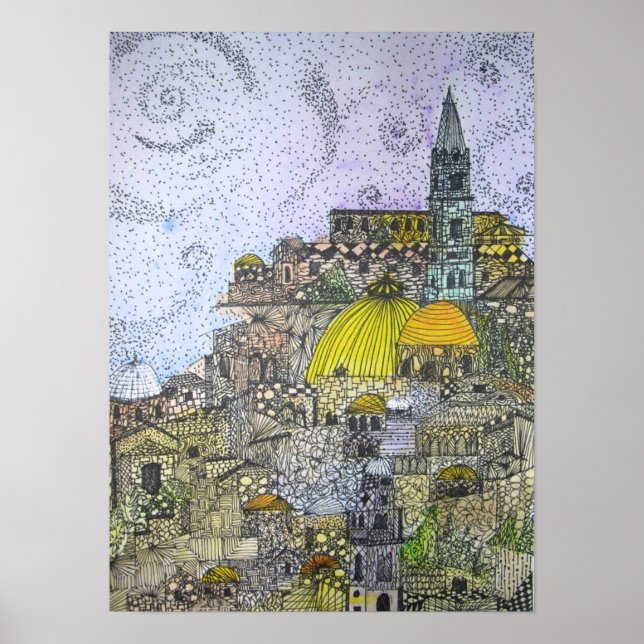 Towers And Domes Poster (Front)