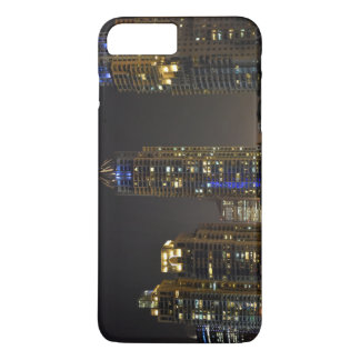 Towers in Dubai Marina at night iPhone 8 Plus/7 Plus Case