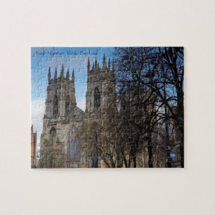 Towers of York Minster, England, Jigsaw Puzzle