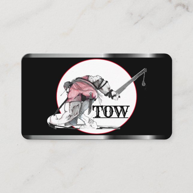Towing  Business Card (Front)