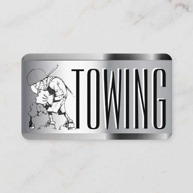 Towing  Business Card (Front)