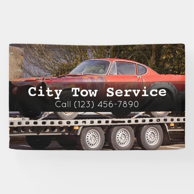 Towing Service Business  Banner (Horizontal)