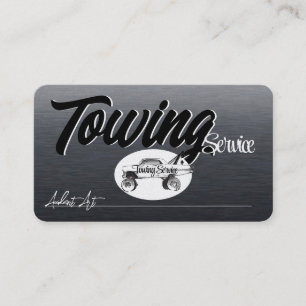 Towing Template Mighty, 3.5" x 2.5"   Business Car Card