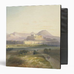 Town and citadel of Ghuznee, plate 18 from 'Scener Binder