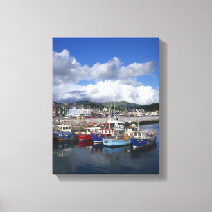 Town and Harbour, Dingle, County Kerry, Canvas Print