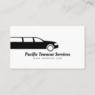 Town car Services Business Card