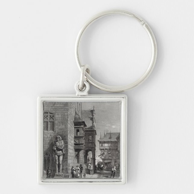 Town Hall, Halberstadt Keychain (Front)