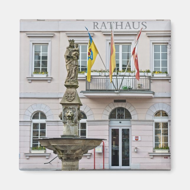 Town Hall in Remagen, Germany Magnet (Front)