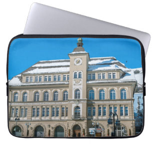 Town Hall in St Moritz Laptop Sleeve