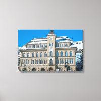 Town Hall in St Moritz, Switzerland
