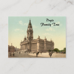Town Hall, Portsmouth, Hampshire, England Business Card