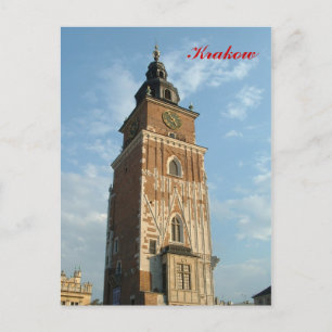 Town Hall Tower Postcard