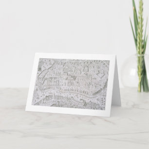 Town map of Constantinople, Turkey, c.1650 (engrav Holiday Card