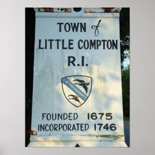 Town of Little Compton, RI sign
