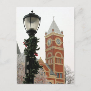 Town Square - Monroe, Wisconsin Postcard
