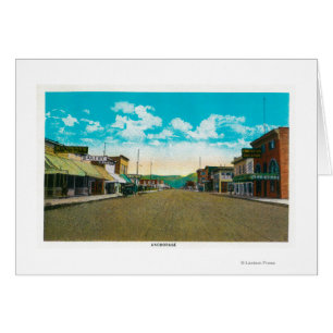 Town View of Anchorage, AlaskaAnchorage, AK
