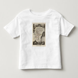 Towns and cities shown Colour along boundaries Toddler T-shirt