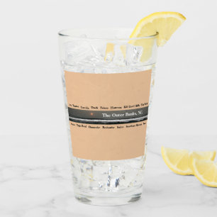 Towns of the Outer Banks Glass