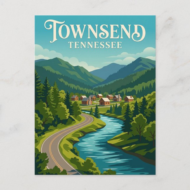 Townsend USA Postcard (Front)