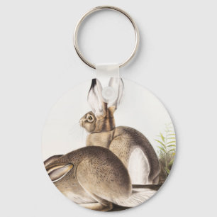 Townsend's Rocky Mountain Hare (Lepus Townsendii) Keychain