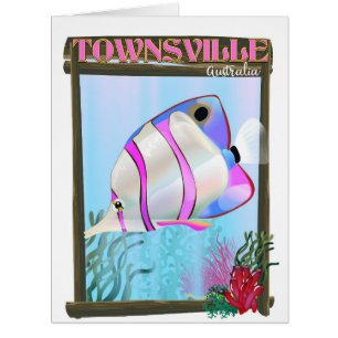 Townsville Australie Affiche de voyage pour les po