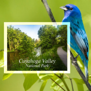Towpath Trail, Canalway, Cuyahoga Valley, Ohio Postcard