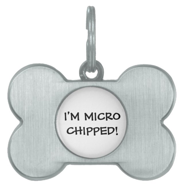 TOWT - I'm Microchipped! Tag (Front)