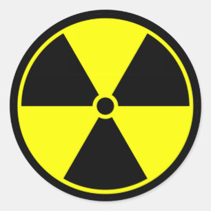 TOXIC 2 CLASSIC ROUND STICKER