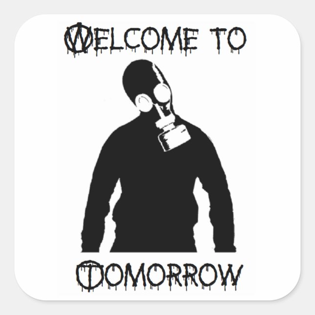 Toxic Anarchist Sticker (Front)