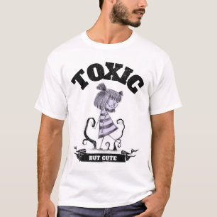 Toxic But Cute Creepy Funny Halloween Graphic T-Shirt