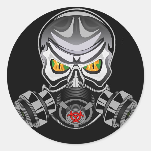 Toxic Logo sticker (Front)