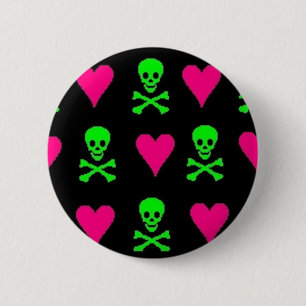 Toxic Love 2 Inch Round Button