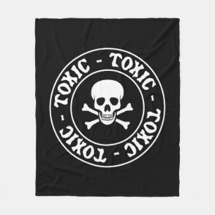 Toxic Skull Blanket