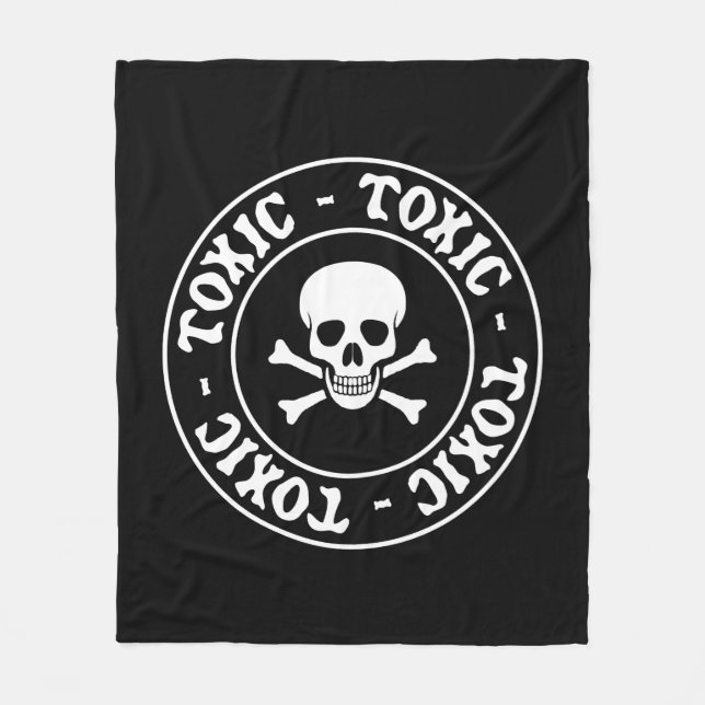 Toxic Skull Blanket (Front)