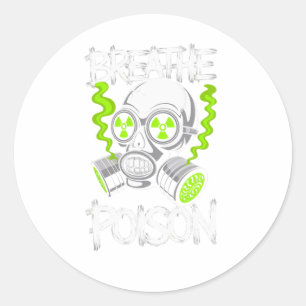 Toxic Skull Drifter Sticker 