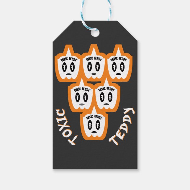TOXIC TEDDY new design Gift Tags (Front)